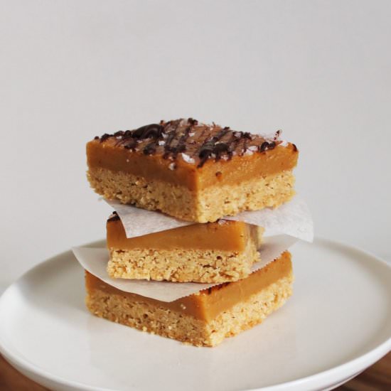 Gluten-Free Salted Caramel Slice