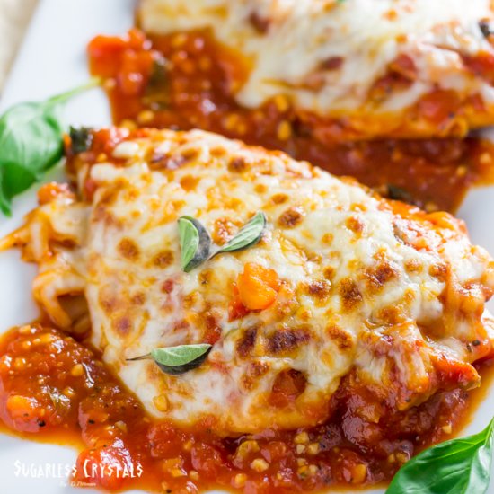 Keto Chicken Parmesan