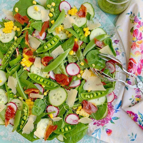 Summer Snap Pea Salad