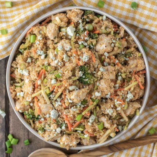 Buffalo Chicken Quinoa Salad