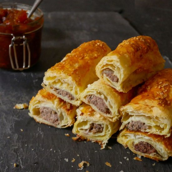 Venison Sausage Rolls