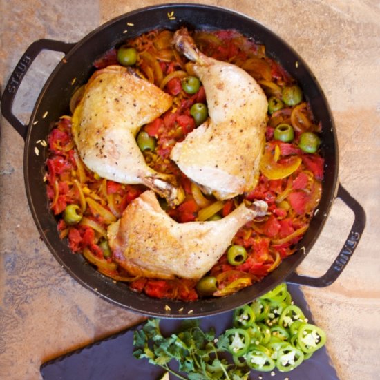 One-Pan Arroz con Pollo