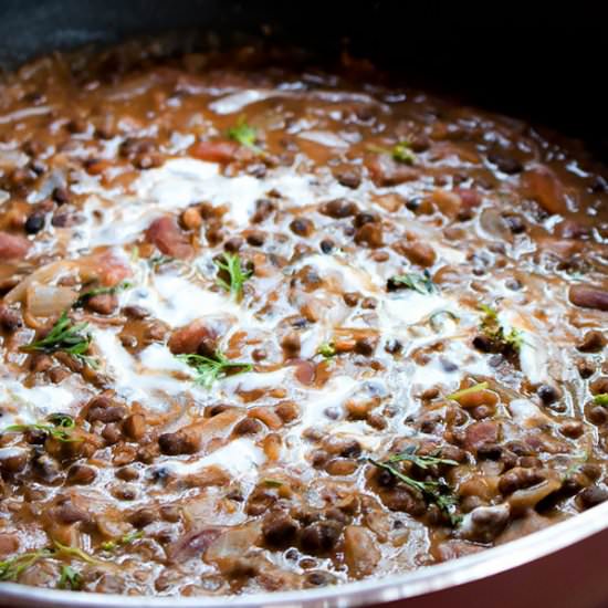 Indian Butter Lentil Curry