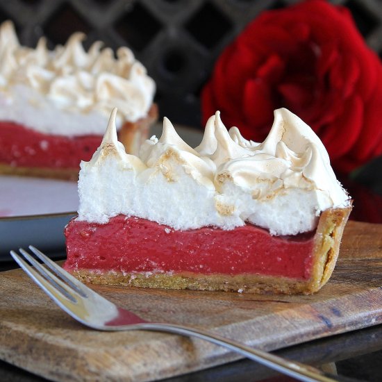 Raspberry Meringue Pie