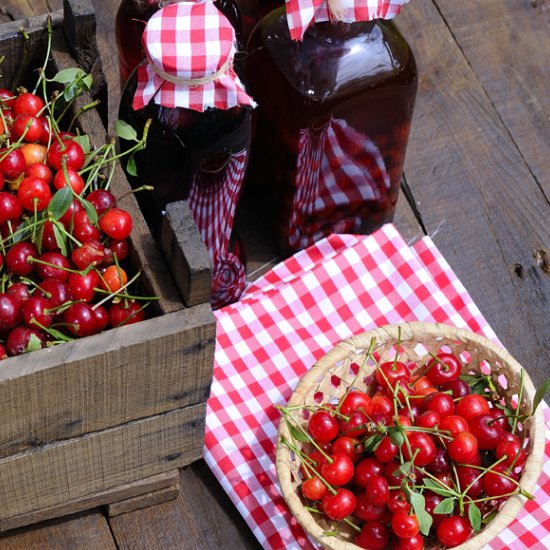 Italian Cherries Aniseed Liqueur