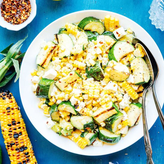 Zucchini Corn Salad