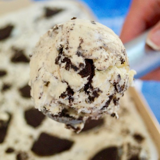 no-churn oreo ice cream