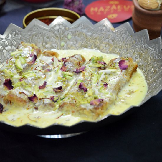 Shahi Tukda Rolls