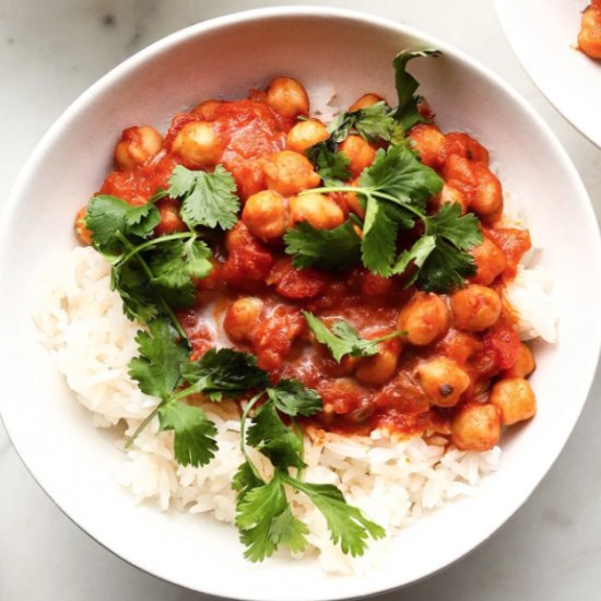 Vegan Butter Chickpeas