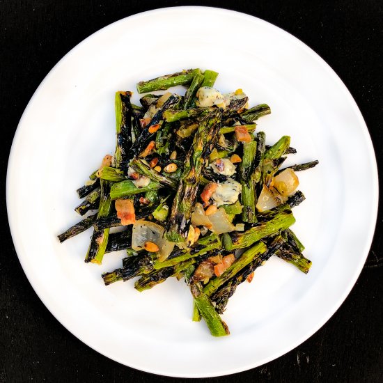 Grilled Asparagus Salad