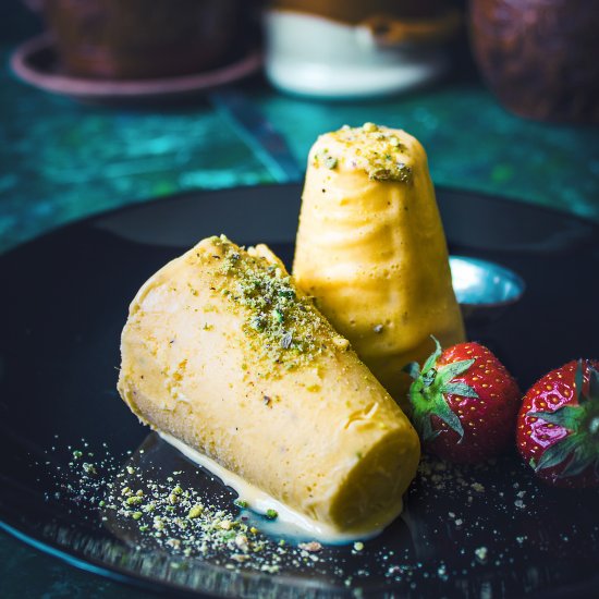 No Cook Mango Kulfi