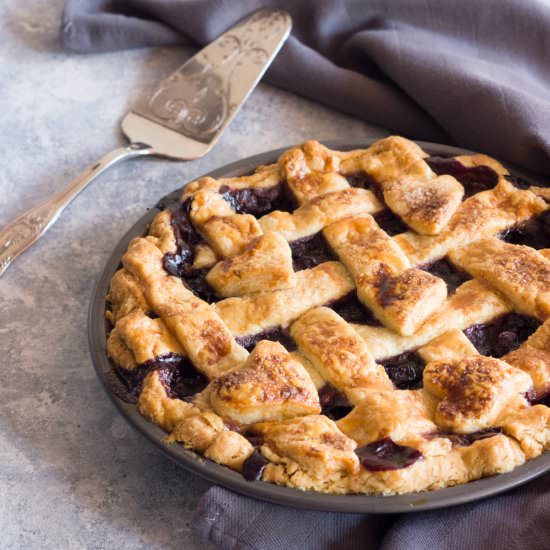 Easy Blueberry Pie