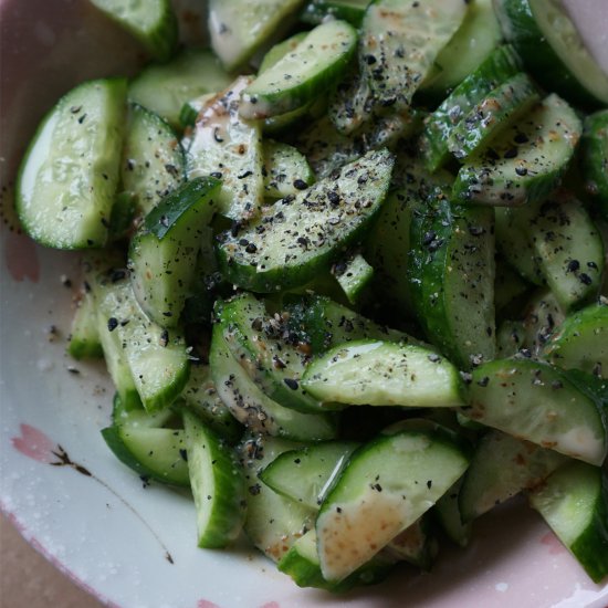 Japanese Cucumber Salad with Sesame