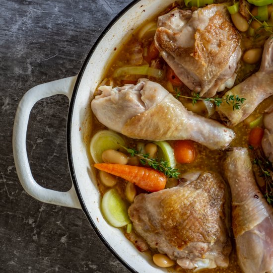 Chicken & Butterbean Cassoulet