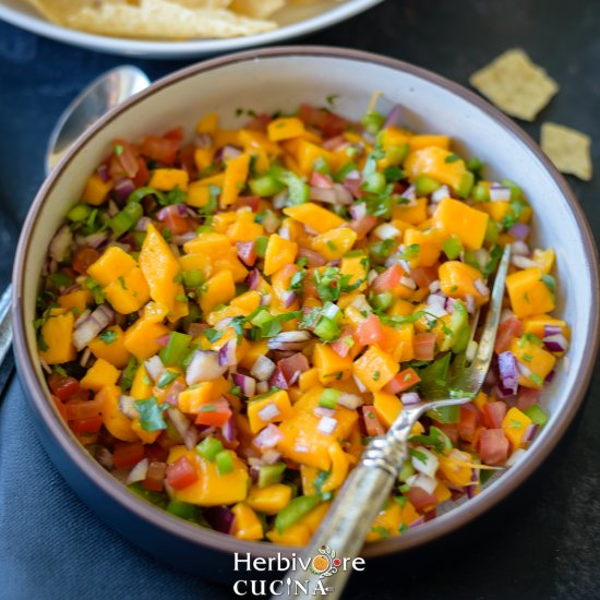 Mango Salsa (Pico De Gallo)