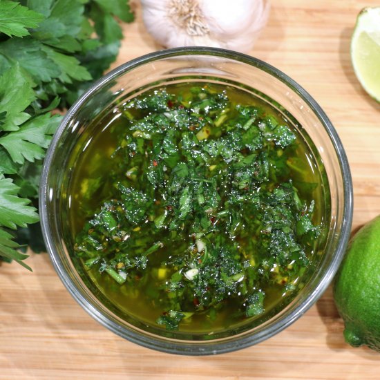 Chimichurri Verde with Lime