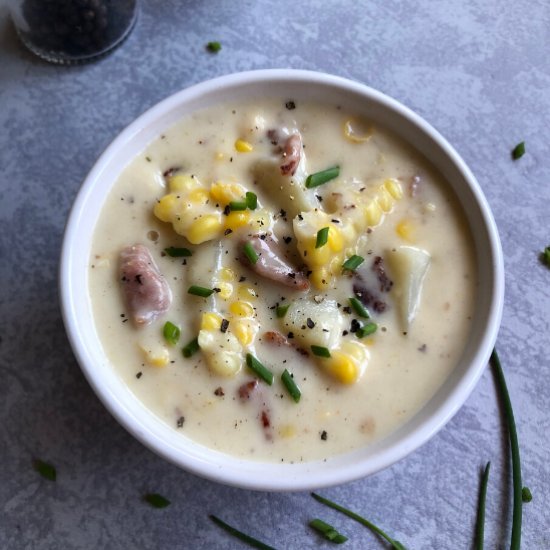 Roasted Corn Chowder