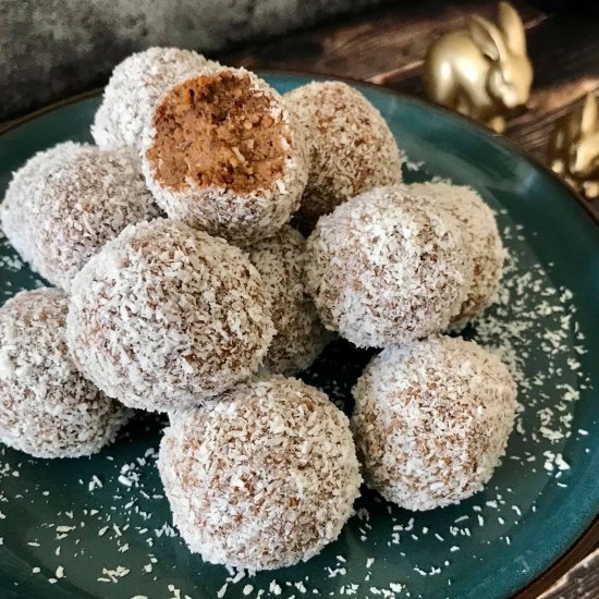 No-Bake Carrot Cake Bites