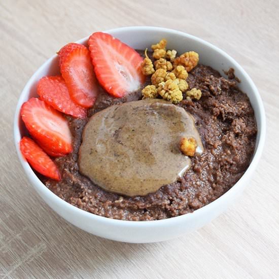 Chocolate Protein Oatmeal