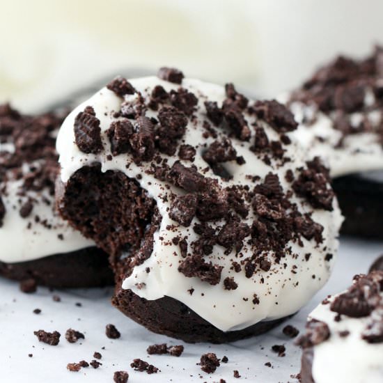 Healthier Cookies & Cream Donuts