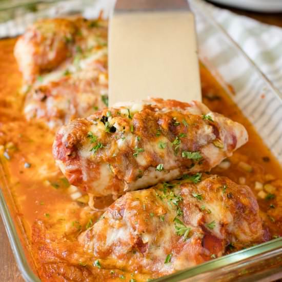 Baked Chicken Parmesan