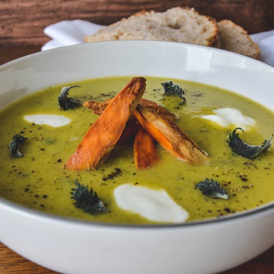 Broccoli & Nettle Soup