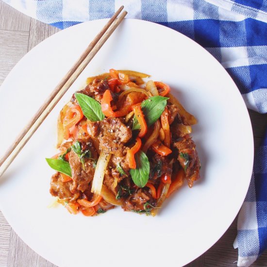 Thai Beef Stir Fry