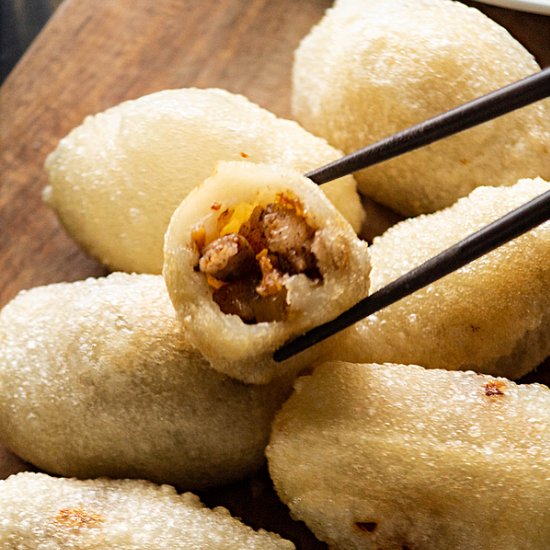 Fried Glutinous Rice Dumplings