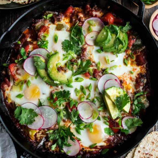 Mexican Baked Eggs