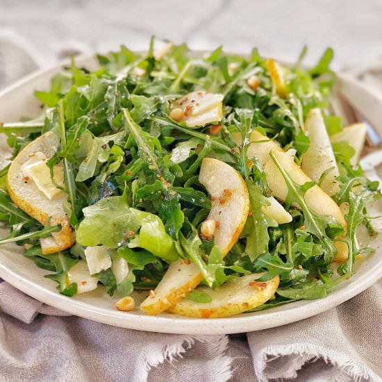 Rocket and Pear Salad with Parmesan