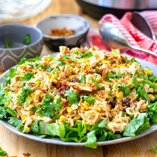 Curry Mayo Chicken Salad