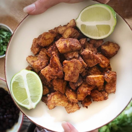 Chili-Lime Tofu Nuggets