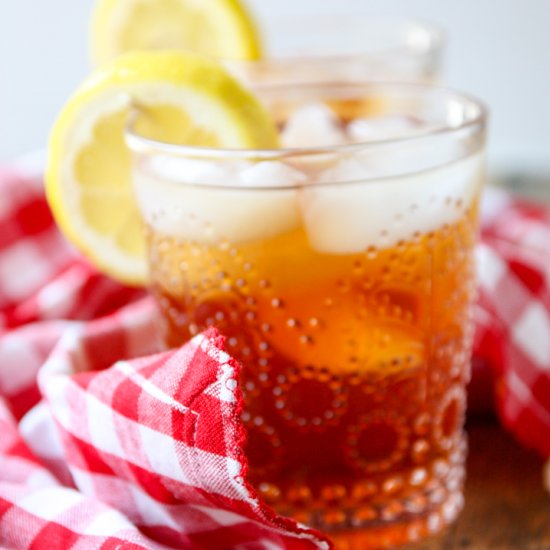 Spiked Iced Tea Rum Cocktail