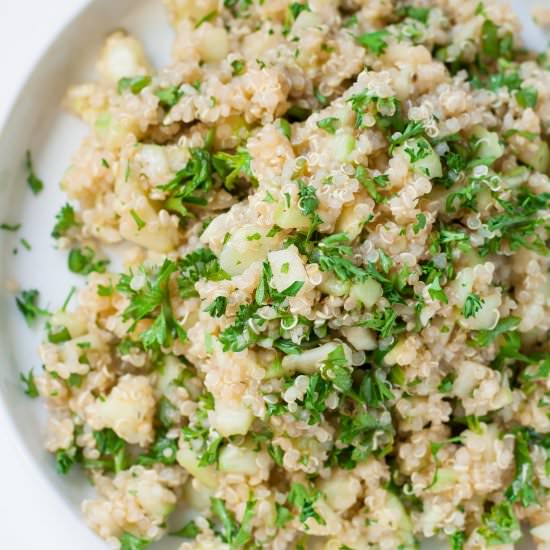 Cucumber Quinoa Tabouli