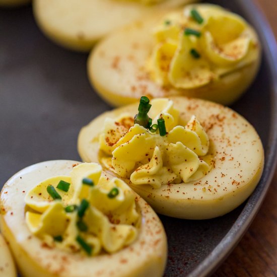 Smoked Deviled Eggs