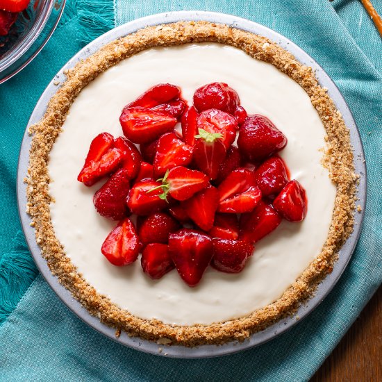 Strawberry Cream Cheese Pie