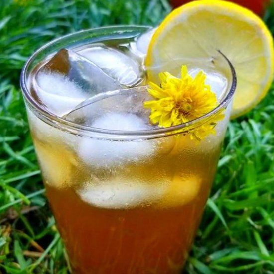 Dandelion Iced Tea