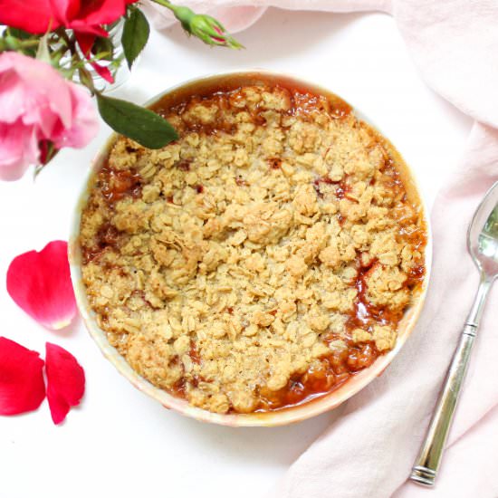 Rhubarb Crisp