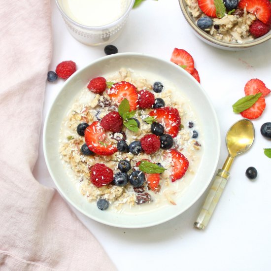 Vegan Bircher Muesli