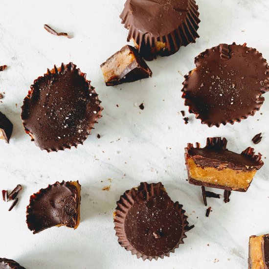 Dark Chocolate Peanut Butter Cups