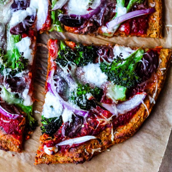 Sweet Potato Pizza Crust