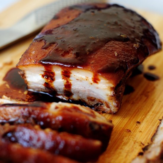 Red-Braised Sous Vide Pork Belly