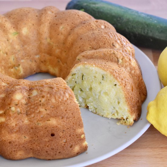 Zucchini Ricotta Bundt Cake