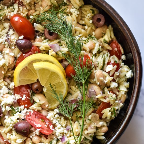 Greek Orzo Salad