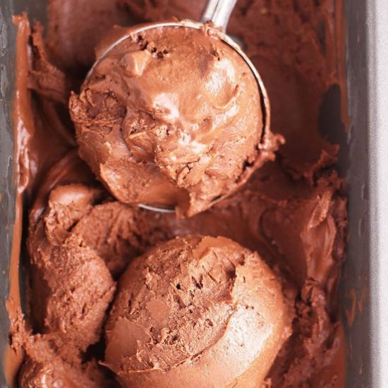 Vegan Chocolate Ice Cream