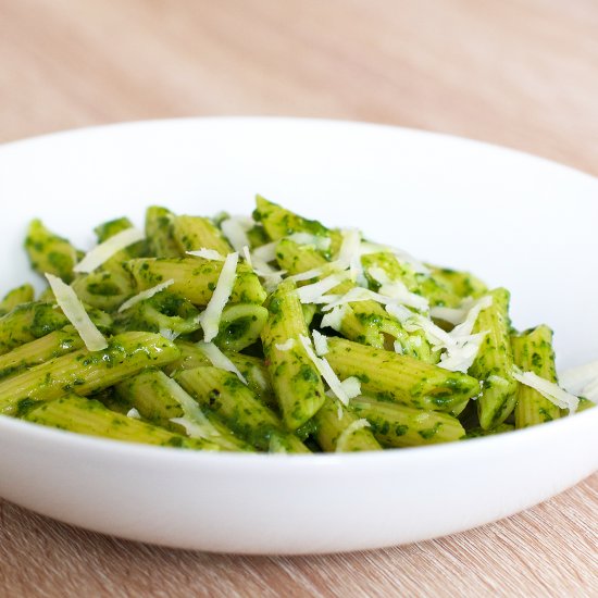 Spinach & Pecorino Pesto Pasta