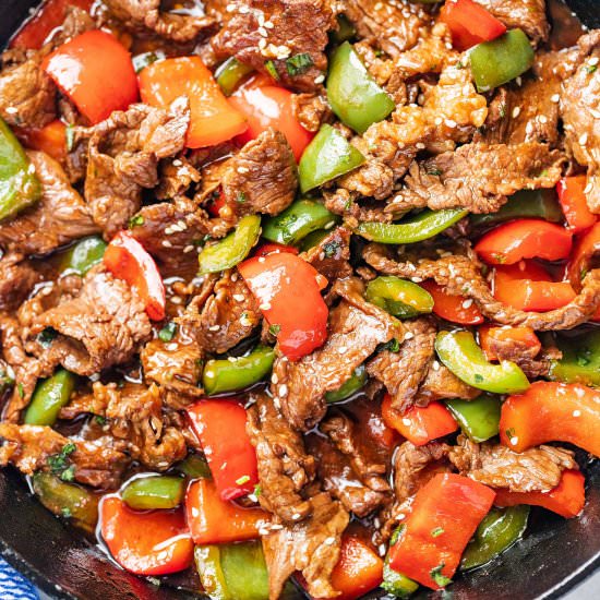 Pepper Steak Stir-Fry