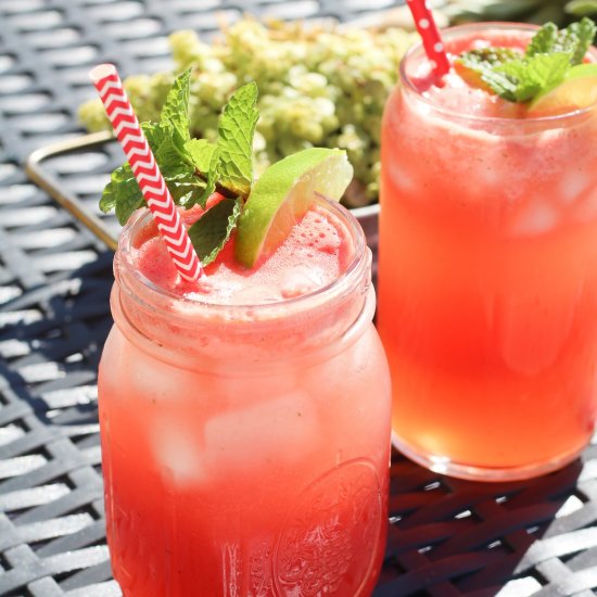 Watermelon Mojito Mocktail