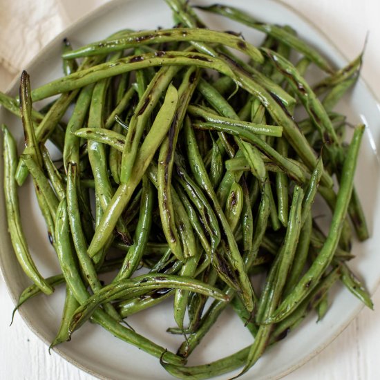 Grilled Green Beans