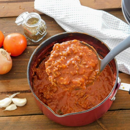 Bolognaise Recipe